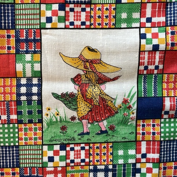 Vintage Holly Hobbie Cotton Fabric - Picture 8 of 9